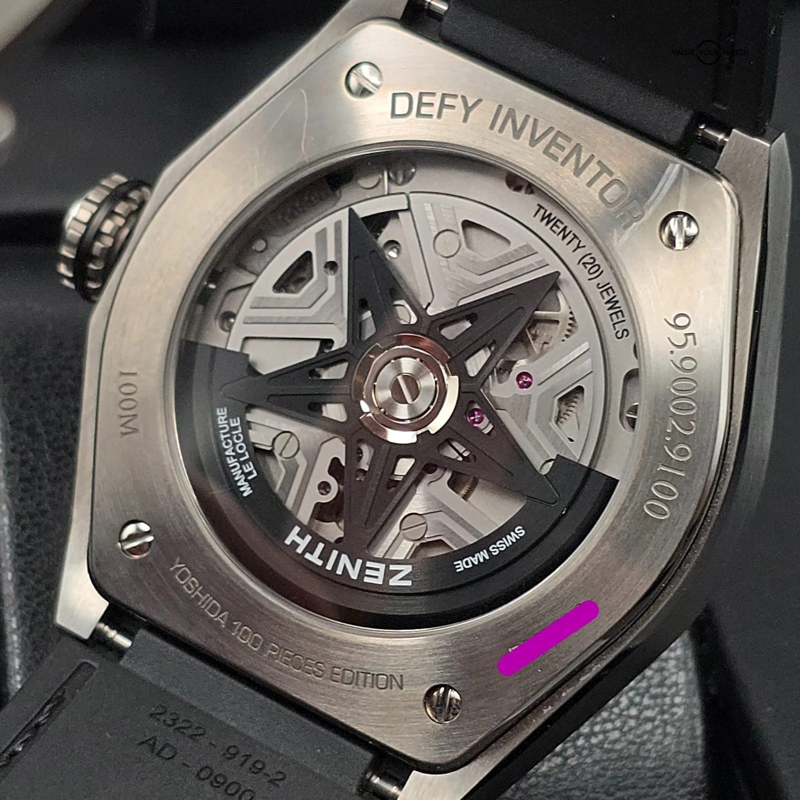 Zenith Defy Inventor, Limited Edition and discontinued prototype Movement! - Image 4