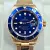 Rolex Submariner Date, 18k Yellow Gold with Blue dial, circa 2002