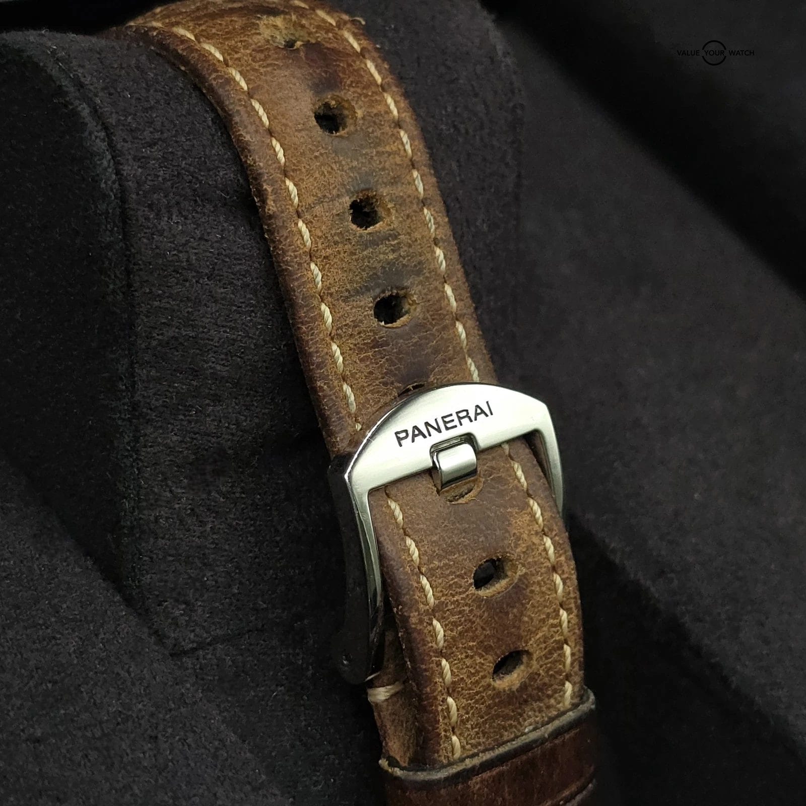 Panerai Radiomir White Dial Solid Lugs Extra Straps! PAM00655 Pam 655 - Image 9