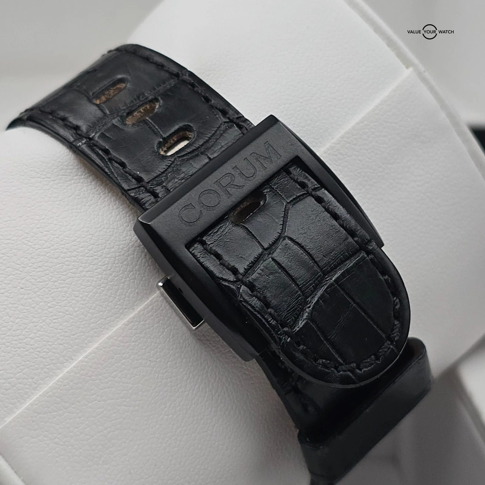 Corum Bridges Ti-Bridge Titanium Black/red Limited Edition Full set Serviced! - Image 8