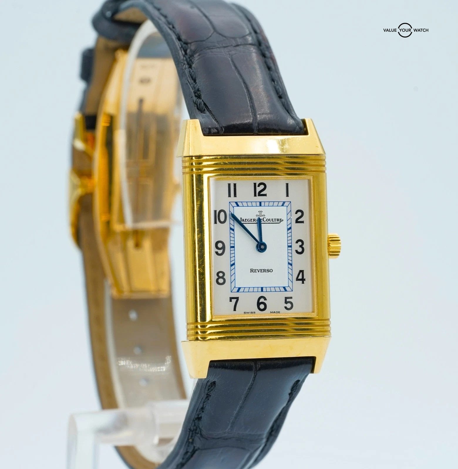Jaeger-LeCoultre Reverso 18k Yellow Gold Manual Wind 23/38mm Box/Papers! - Image 7