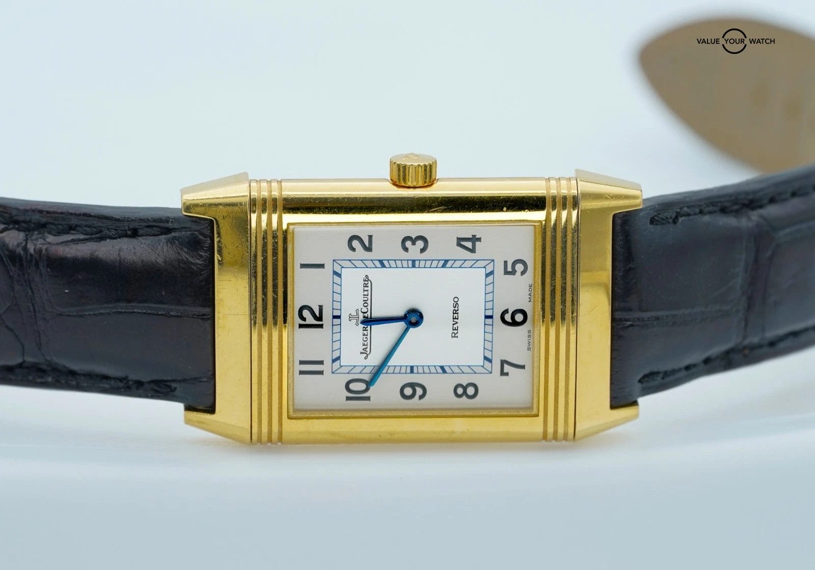 Jaeger-LeCoultre Reverso 18k Yellow Gold Manual Wind 23/38mm Box/Papers! - Image 8