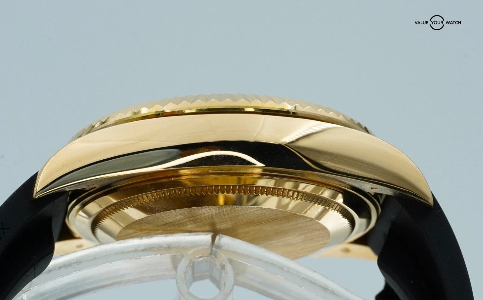 Rolex Sky-Dweller 42mm Yellow Gold Black Dial 326238 Oysterflex BOXES/PAPERS! - Image 9