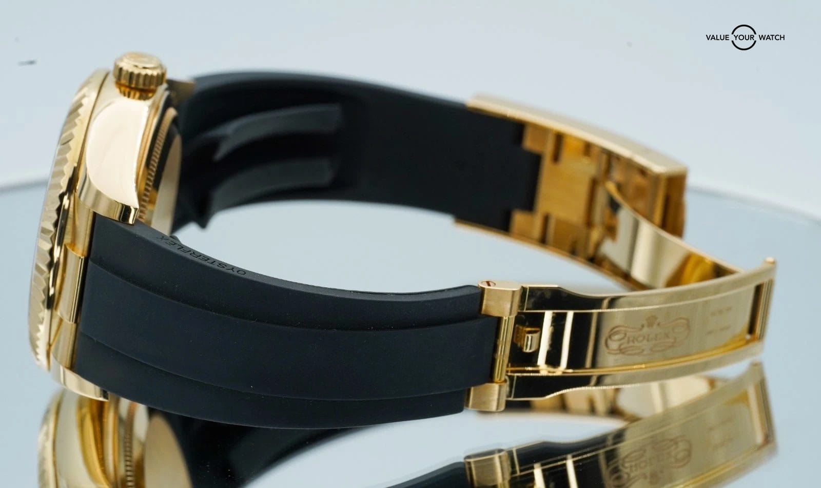 Rolex Sky-Dweller 42mm Yellow Gold Black Dial 326238 Oysterflex BOXES/PAPERS! - Image 13