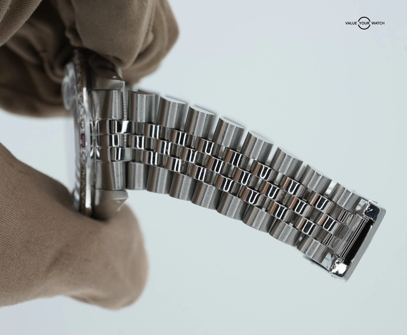 Rolex Datejust 16014 Stainless Steel 36mm Jubilee Bracelet Mother of Pearl Dial! - Image 5