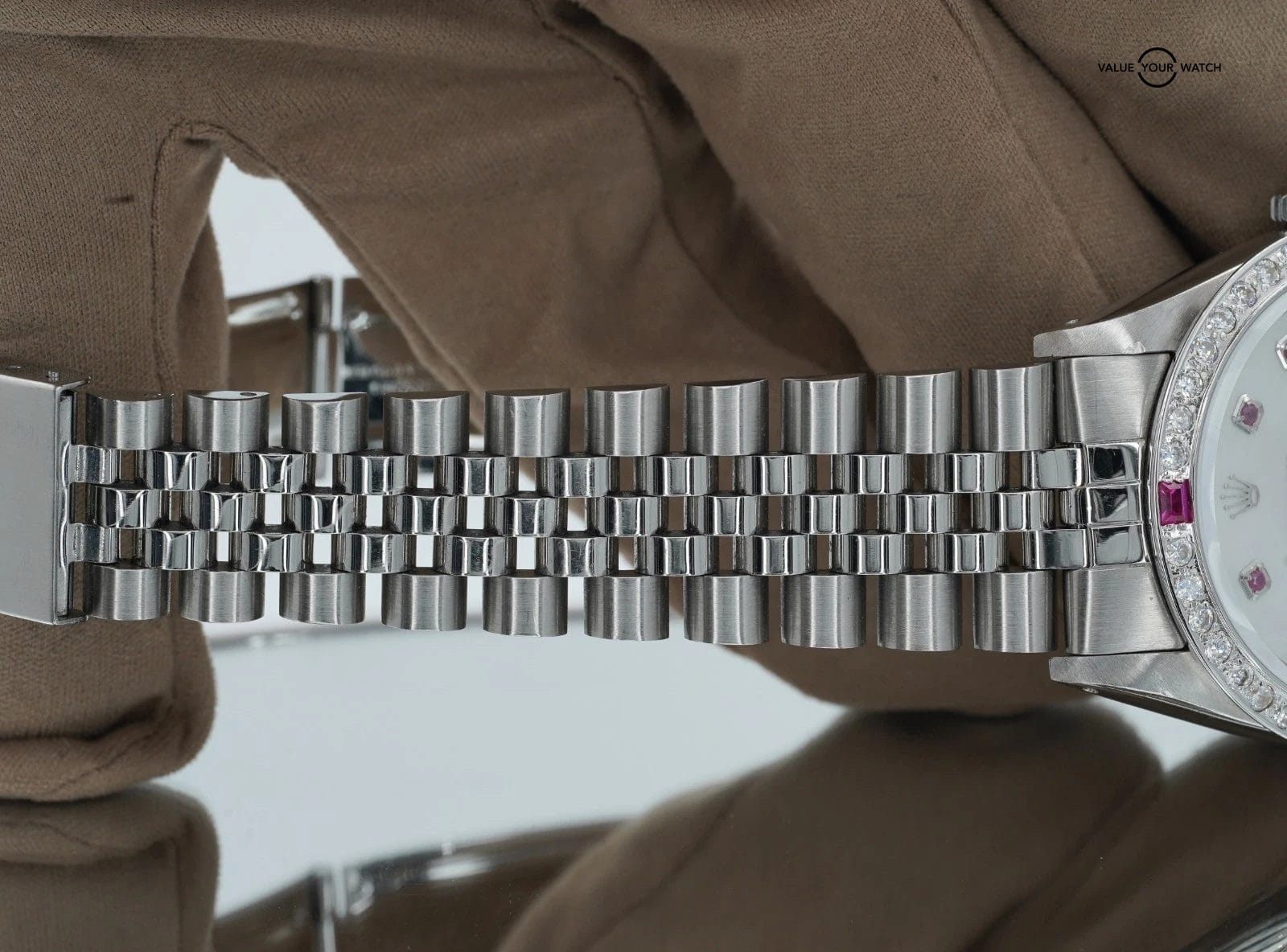 Rolex Datejust 16014 Stainless Steel 36mm Jubilee Bracelet Mother of Pearl Dial! - Image 18