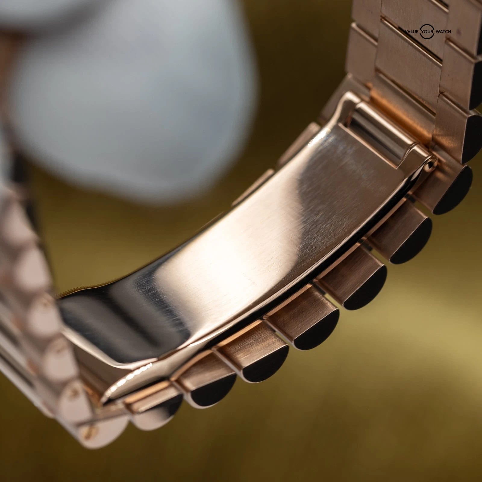 BRAND NEW 2025 Rolex Day-Date 40 Rose Gold Smoked Ombré Roman President 228235 - Image 7