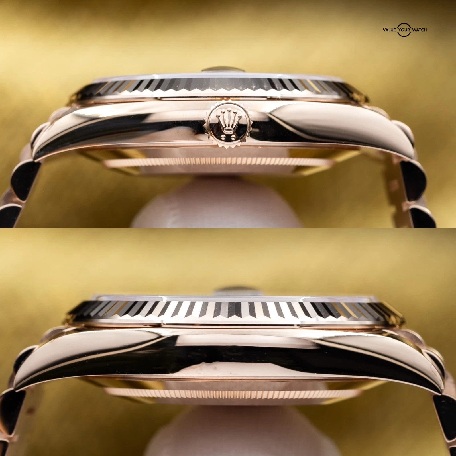 BRAND NEW 2025 Rolex Day-Date 40 Rose Gold Smoked Ombré Roman President 228235 - Image 11