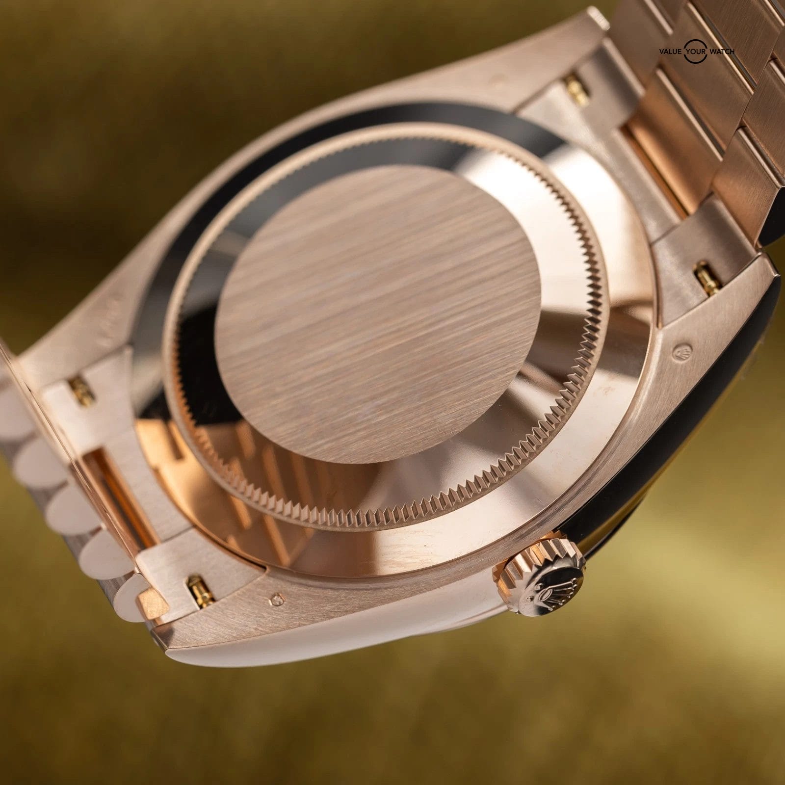 BRAND NEW 2025 Rolex Day-Date 40 Rose Gold Smoked Ombré Roman President 228235 - Image 15