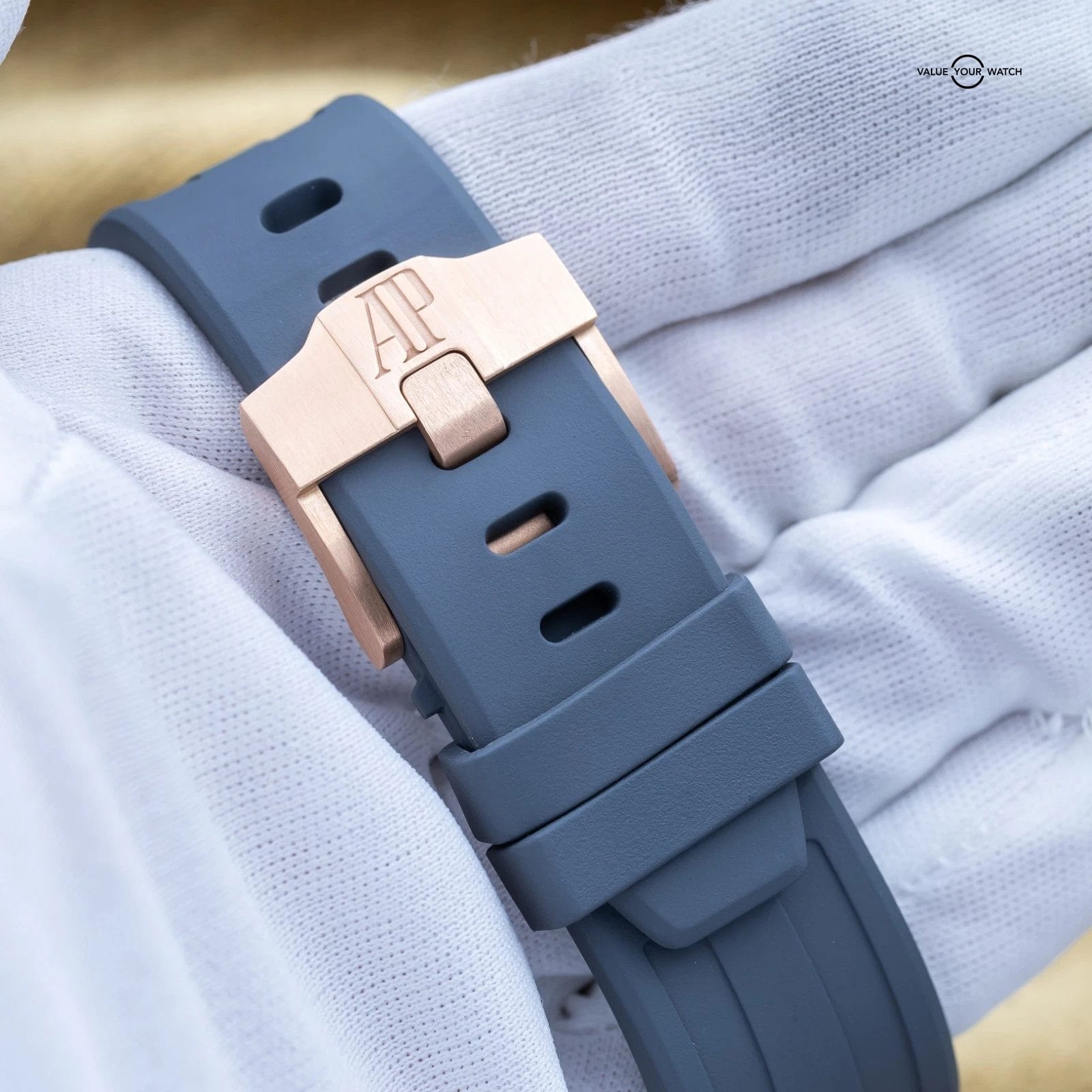 Audemars Piguet Royal Oak Offshore Chronograph 42mm Half Brick Rhodium 26470OR - Image 9