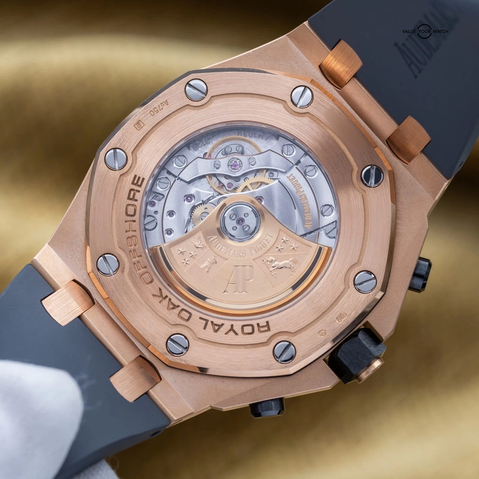 Audemars Piguet Royal Oak Offshore Chronograph 42mm Half Brick Rhodium 26470OR - Image 10