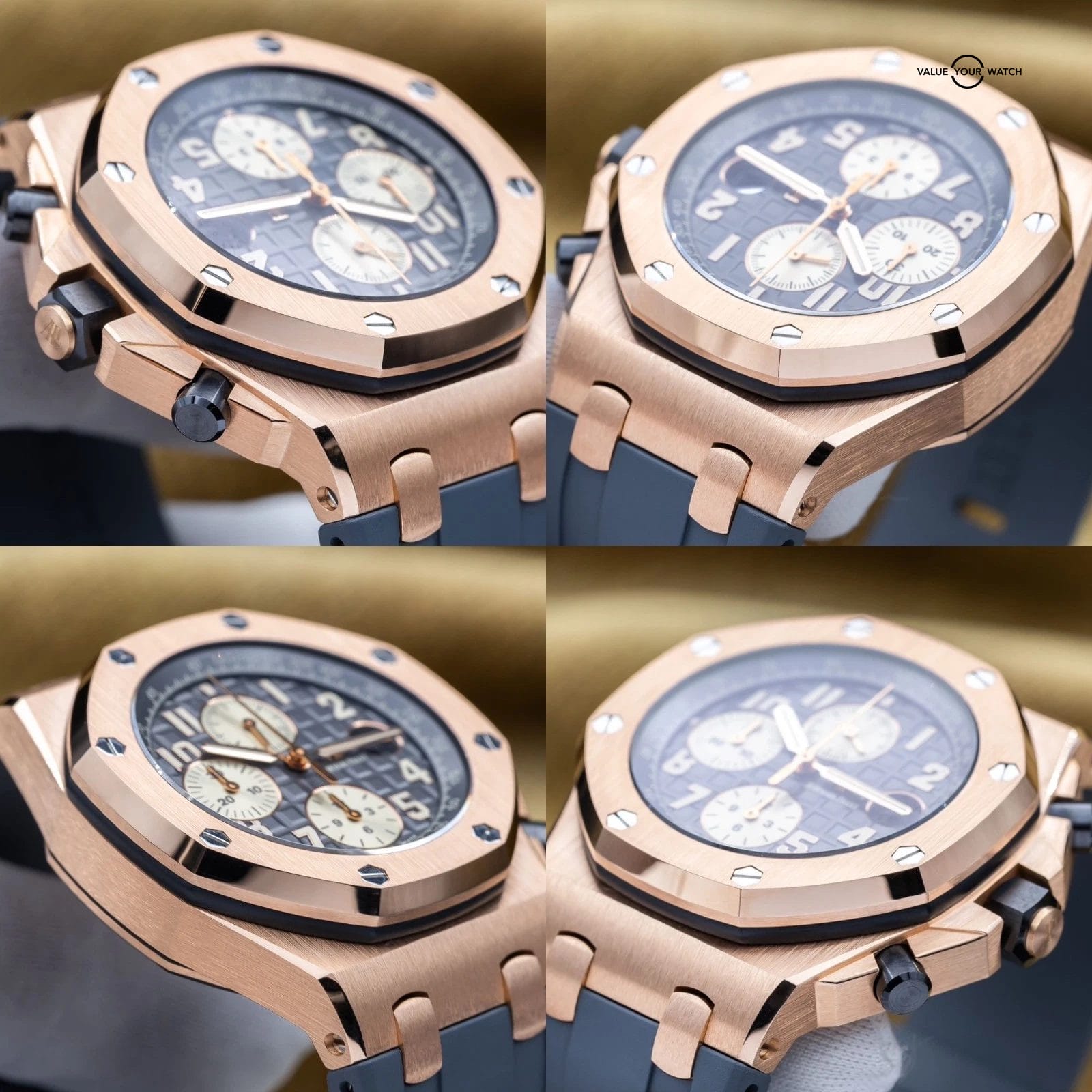 Audemars Piguet Royal Oak Offshore Chronograph 42mm Half Brick Rhodium 26470OR - Image 13