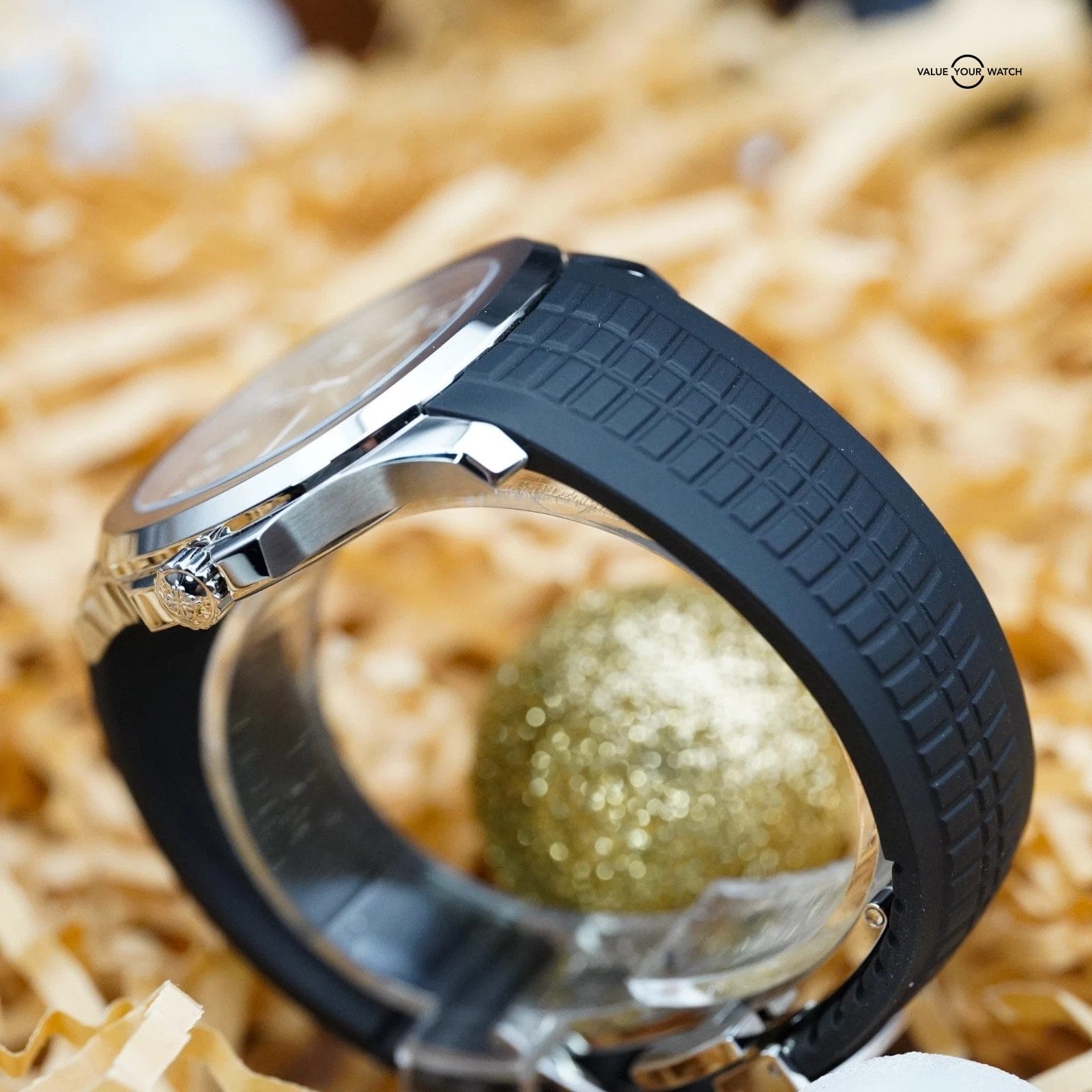 Patek Philippe Aquanaut 40mm - Black Dial 5167A - NEW Extra Strap, 2021 Complete - Image 12