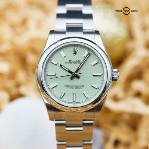 Rolex Oyster Perpetual 31mm Pistachio Dial – 277200 Oyster – New 2025 Complete