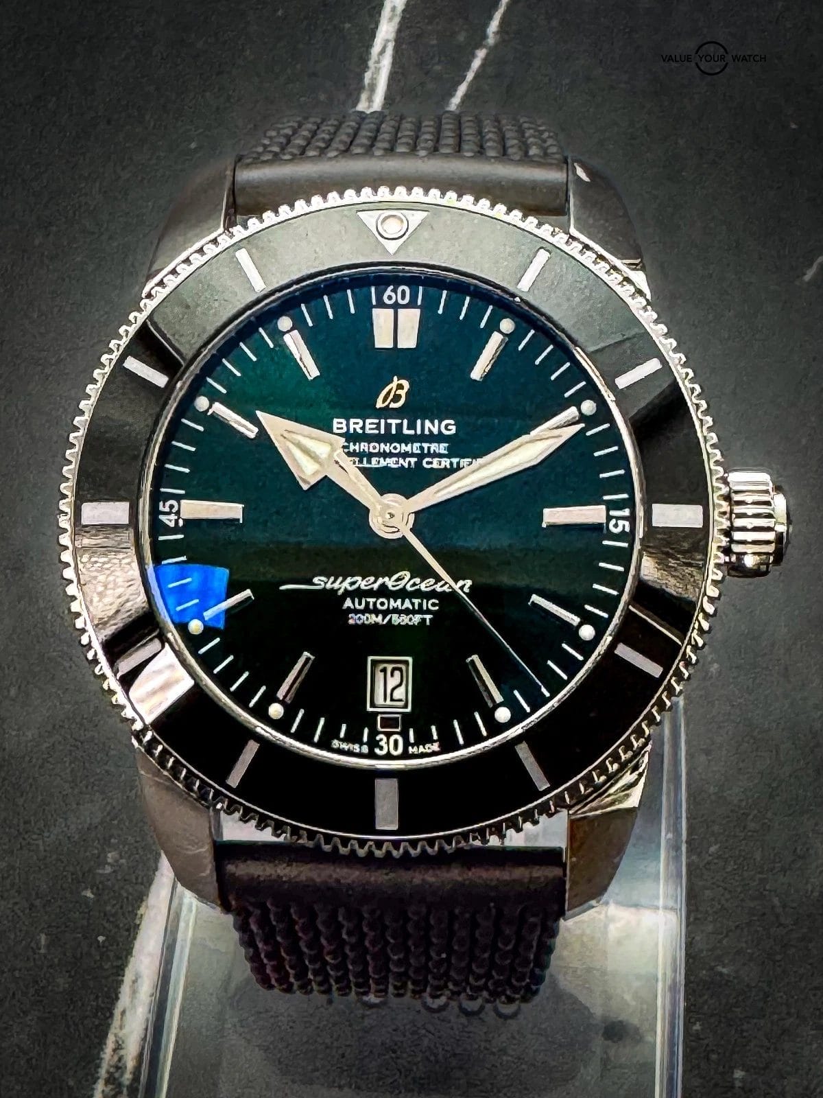 Breitling SuperOcean Heritage II |Green Dial|2024 Full Set