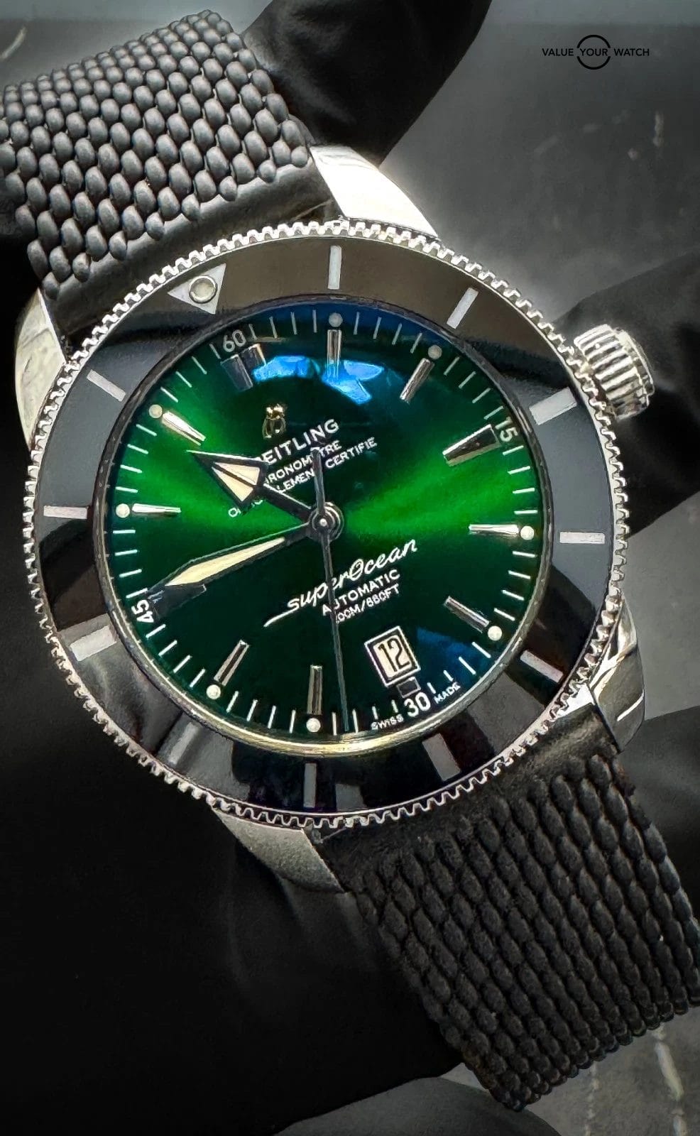 Breitling SuperOcean Heritage II |Green Dial|2024 Full Set - Image 4