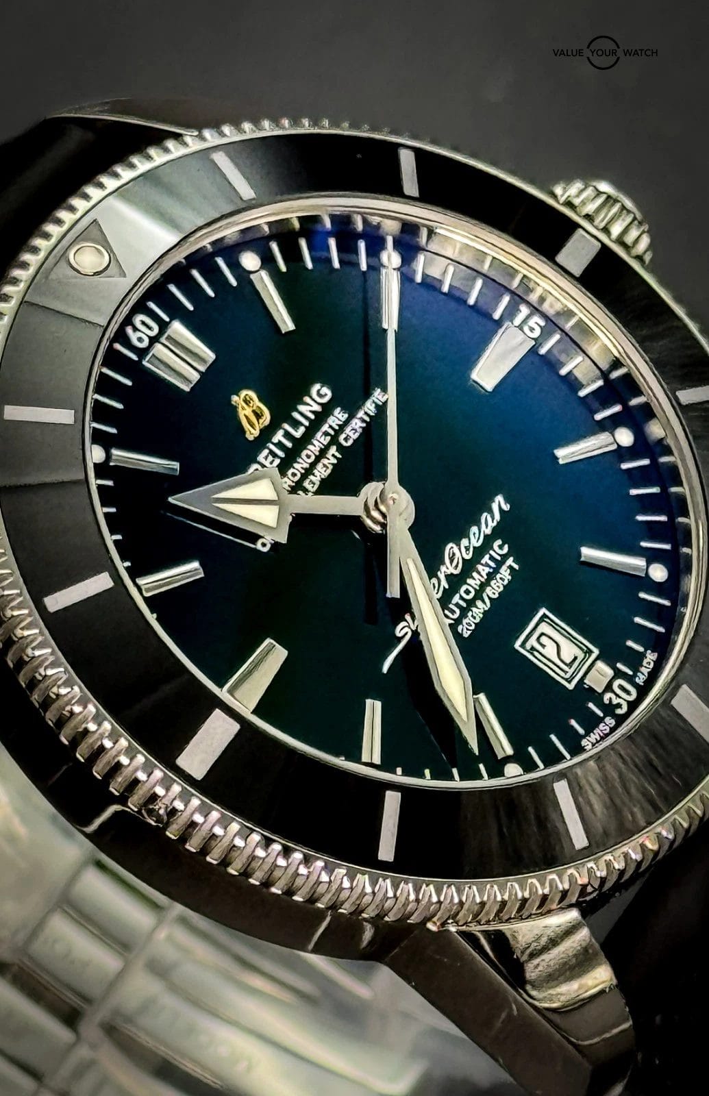 Breitling SuperOcean Heritage II |Green Dial|2024 Full Set - Image 6