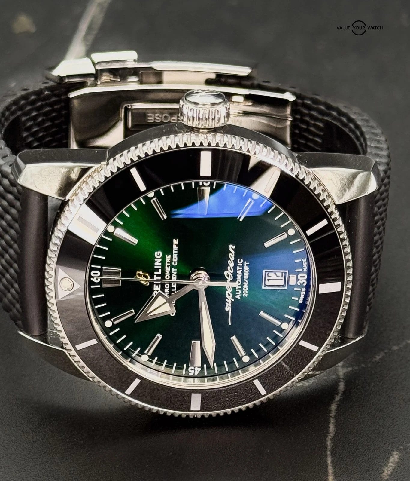 Breitling SuperOcean Heritage II |Green Dial|2024 Full Set - Image 8