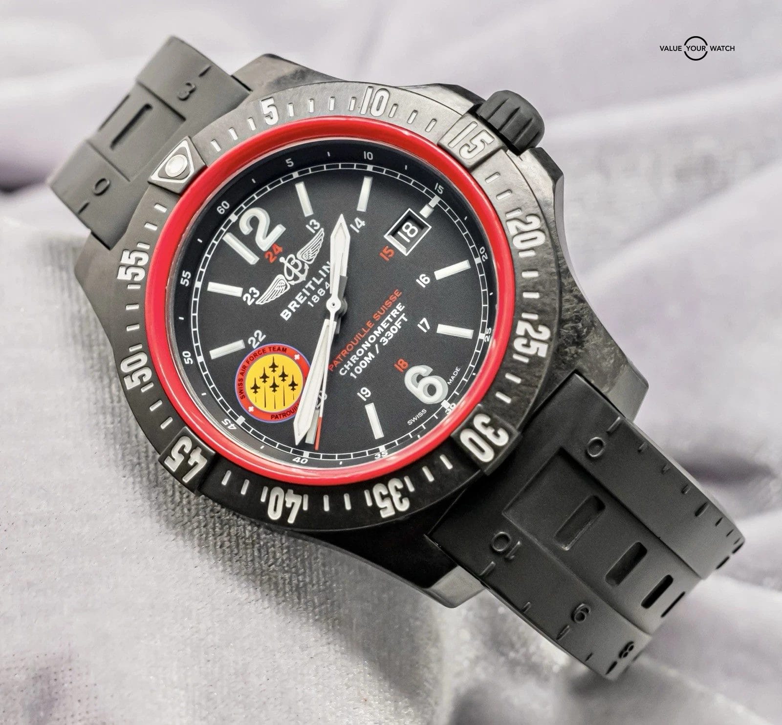 Breitling Colt Skyracer Patrouille Suisse 45 mm Box 2017 Black Dial X74320 - Image 2