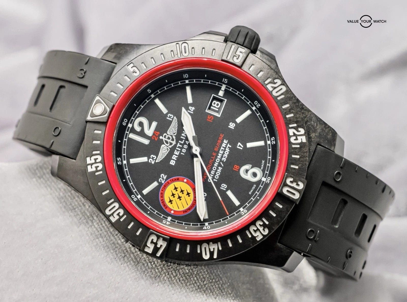 Breitling Colt Skyracer Patrouille Suisse 45 mm Box 2017 Black Dial X74320 - Image 3