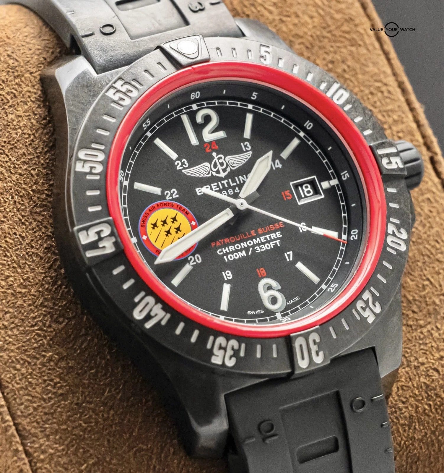 Breitling Colt Skyracer Patrouille Suisse 45 mm Box 2017 Black Dial X74320 - Image 16