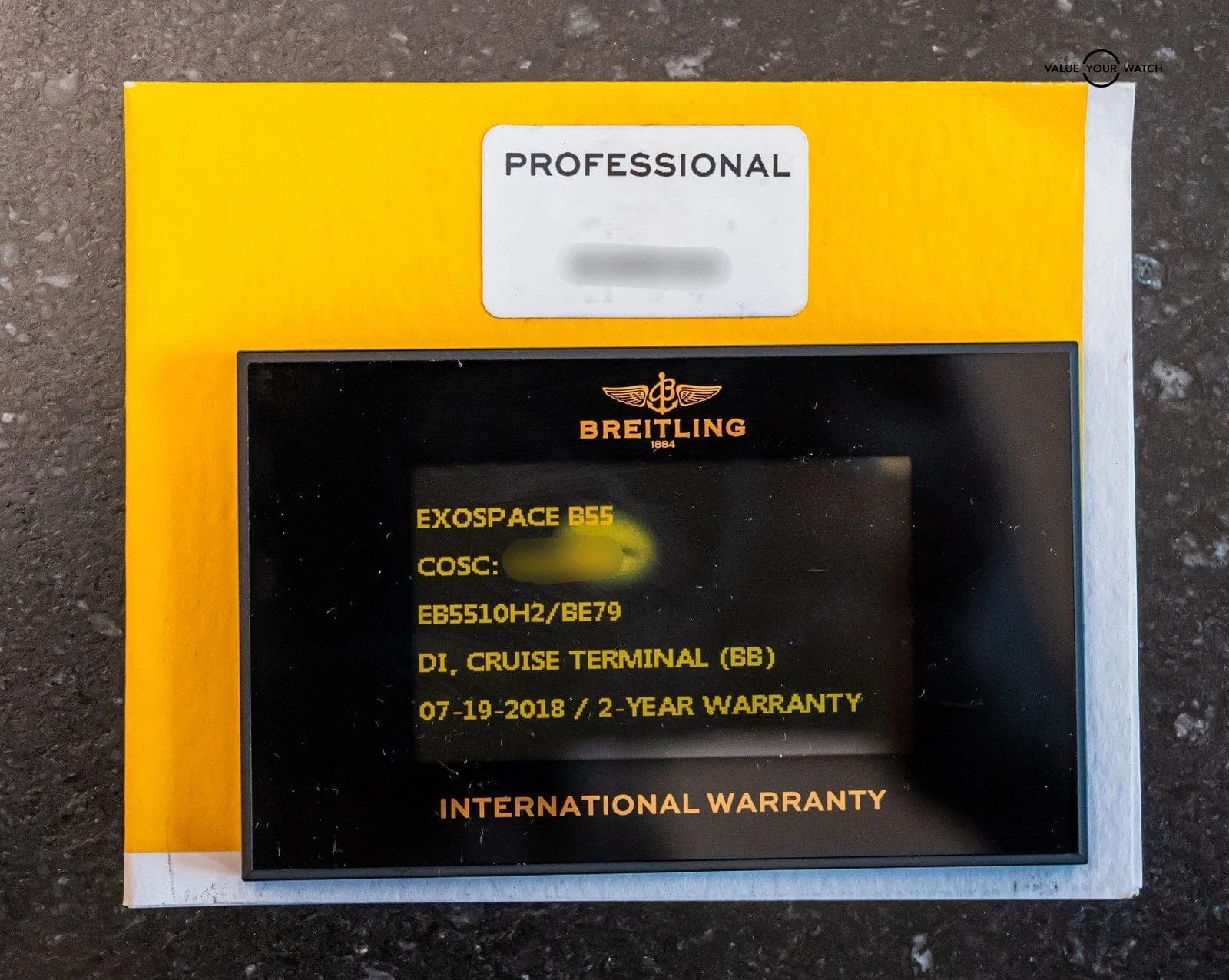 Breitling Exospace B55 Professional 46 mm Box Plugs Flyback UTC EB5510H11B1E1 - Image 6