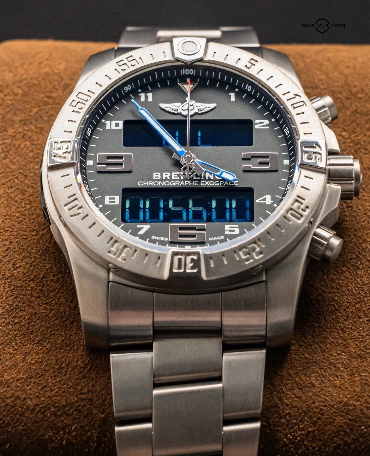 Breitling Exospace B55 Professional 46 mm Box Plugs Flyback UTC EB5510H11B1E1 - Image 11