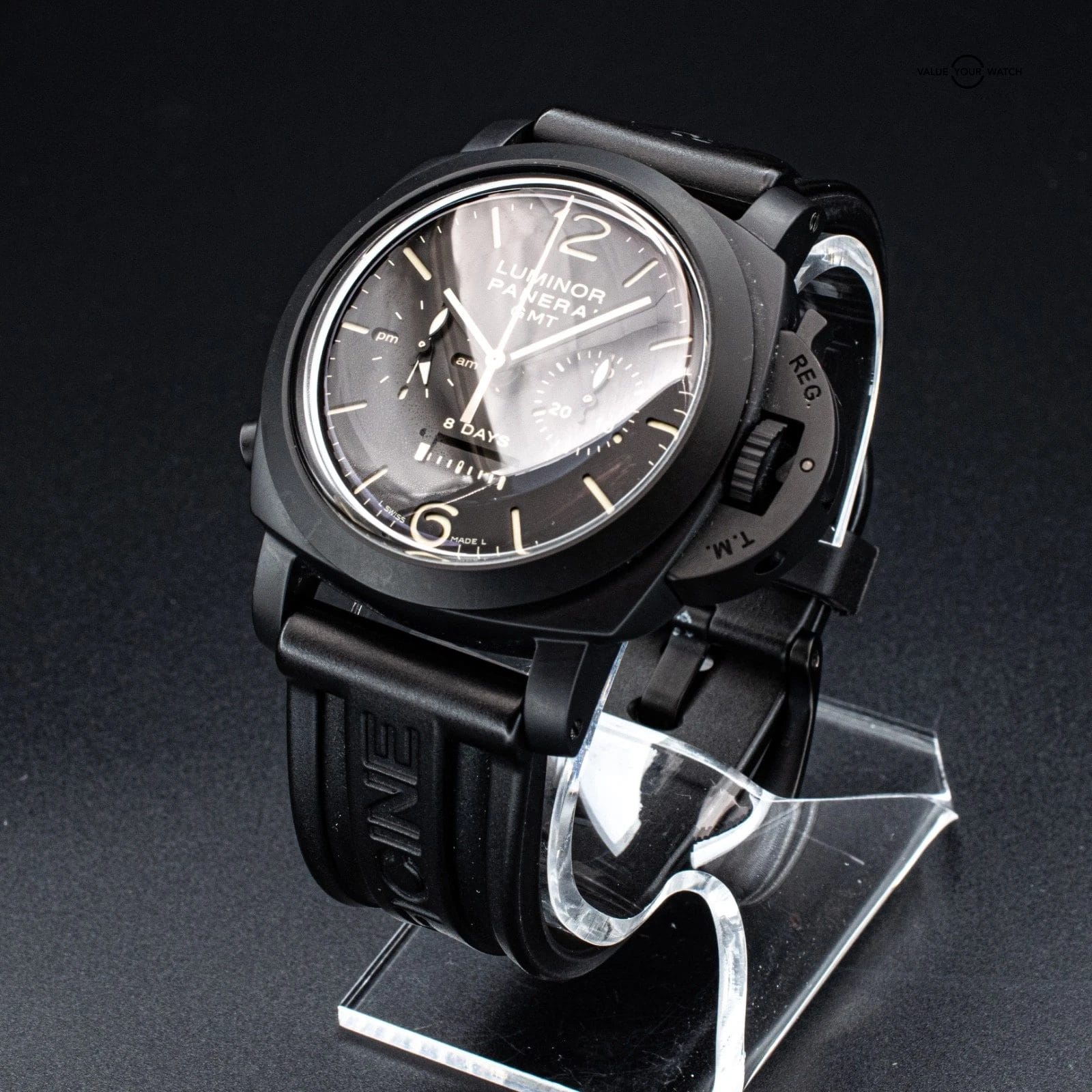 Panerai Luminor 1950 Rattrapante 44mm, Ref. PAM00317 with B&P - Image 13