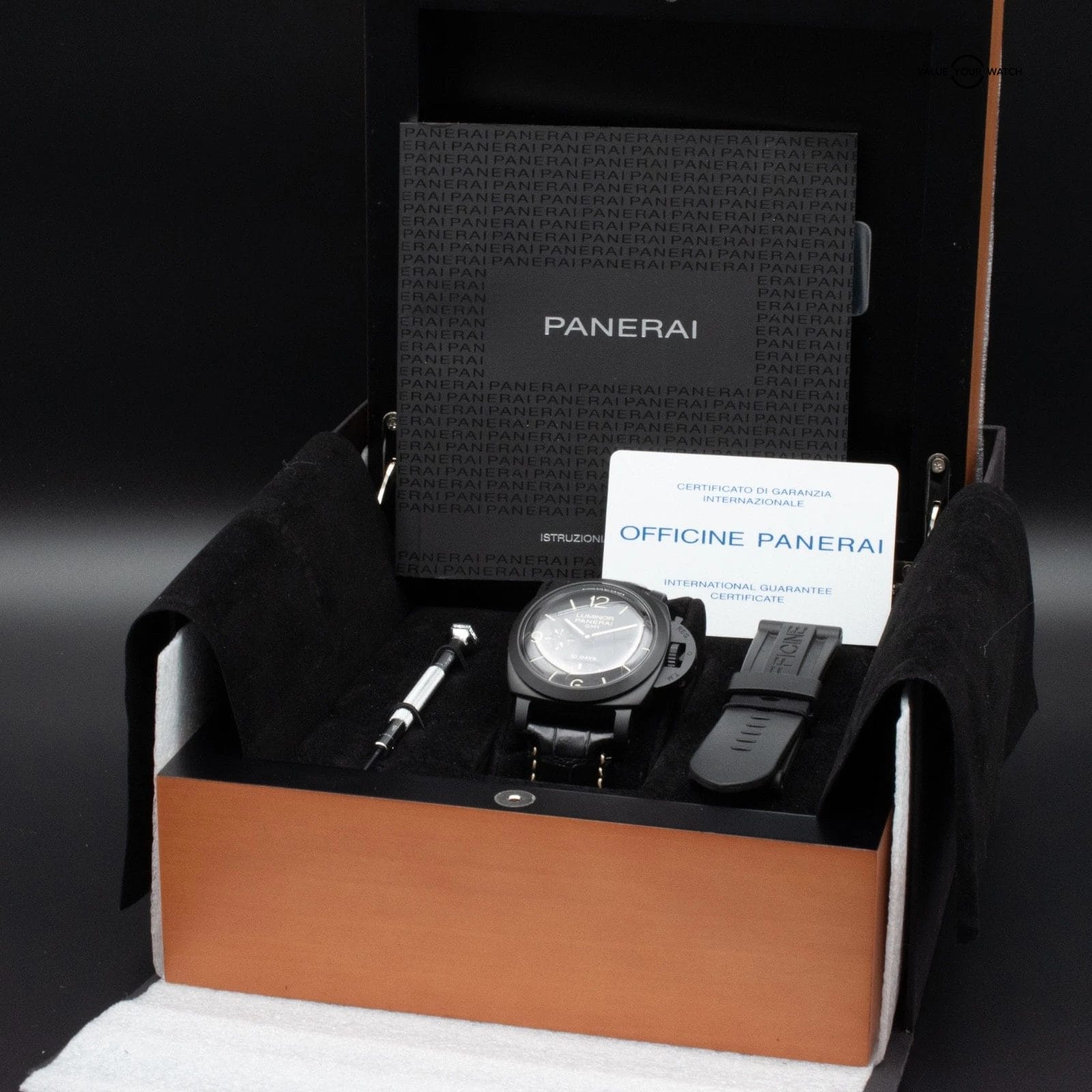 Panerai Luminor 1950 10 Days GMT Automatic Ceramic 44mm, Ref. PAM00335 with B&P - Image 5