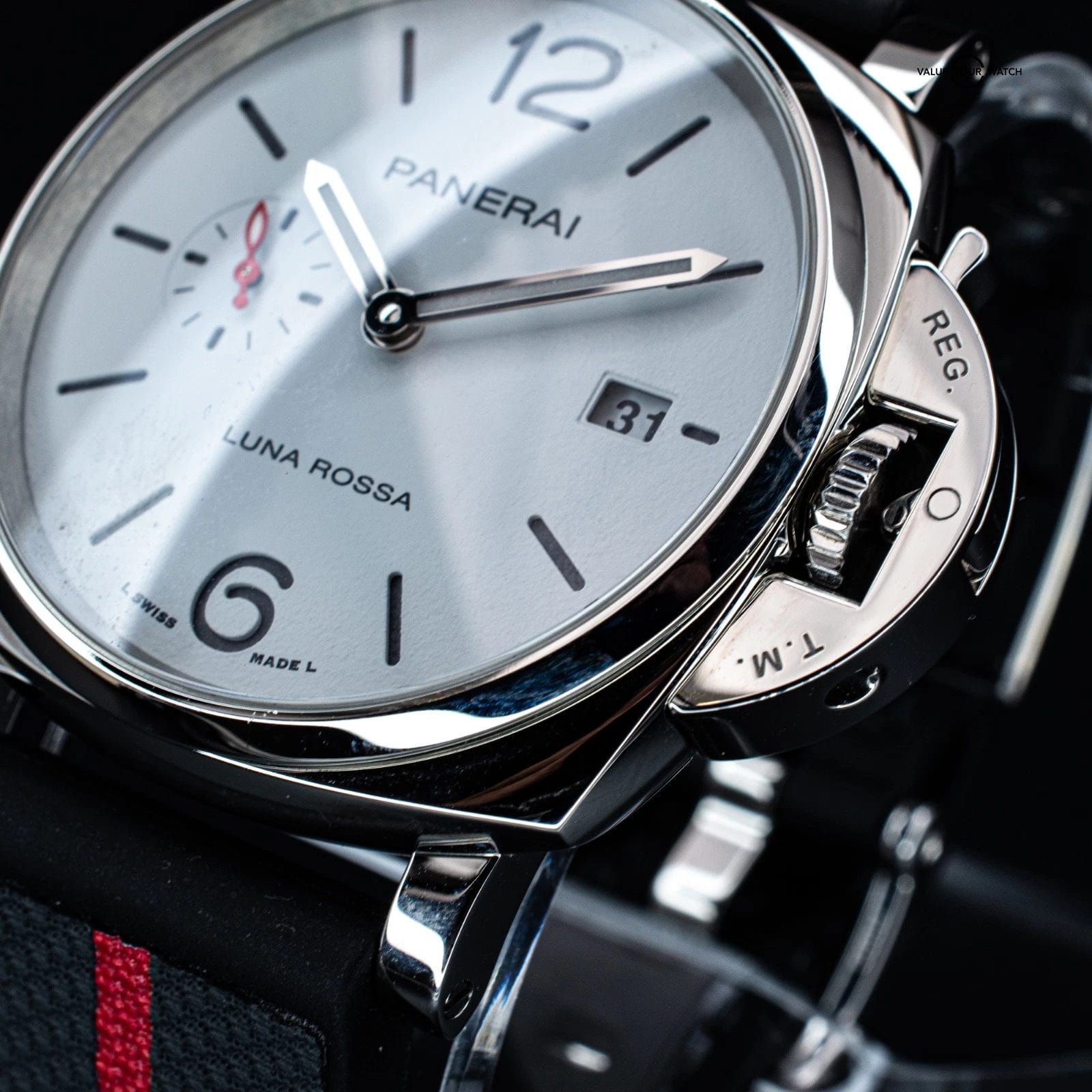 Panerai Luminor Due Luna Rossa 42mm, Ref. PAM01381 with B&P - Image 6