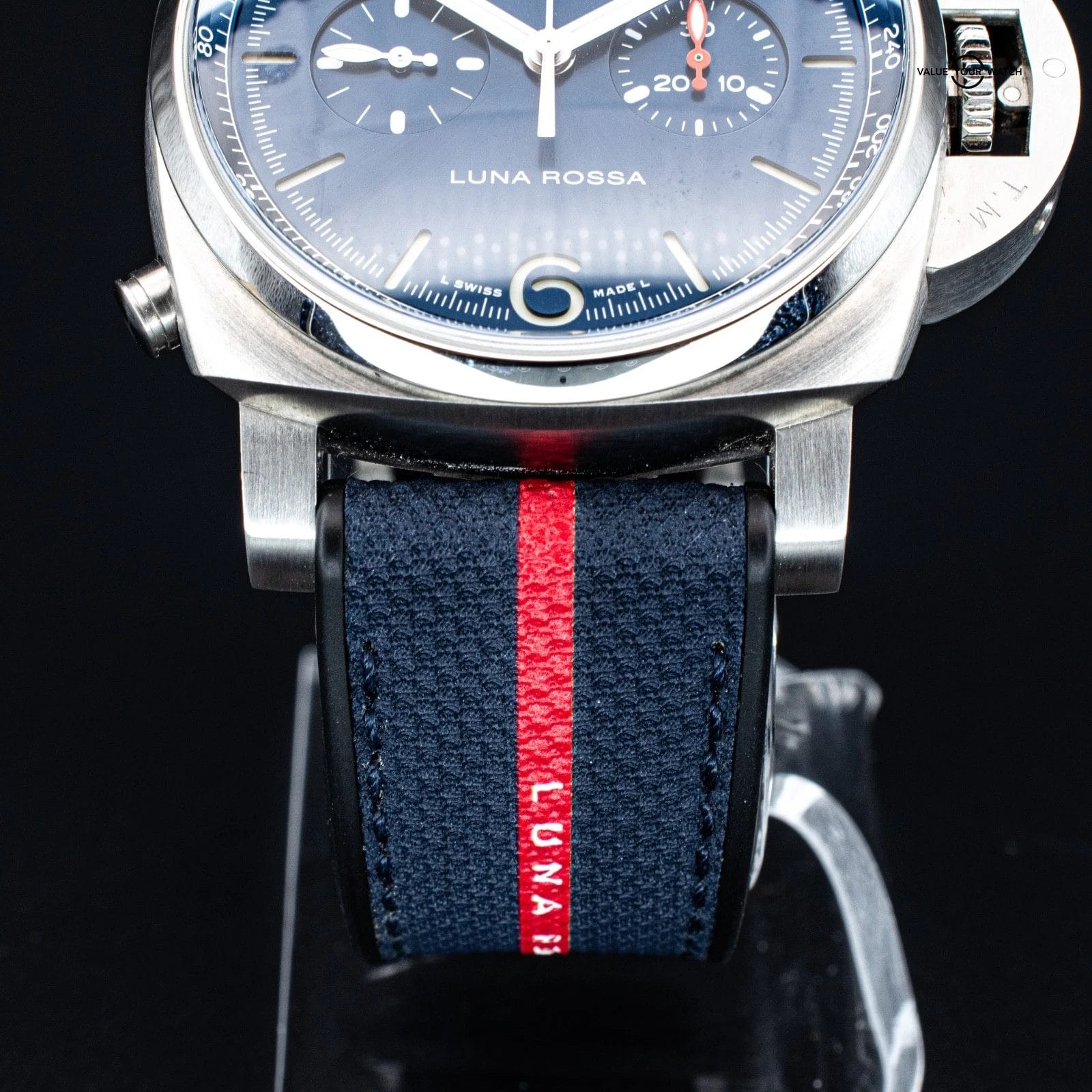 Panerai Luminor Chrono Luna Rossa 44mm, Ref. PAM01303 with B&P - Image 7