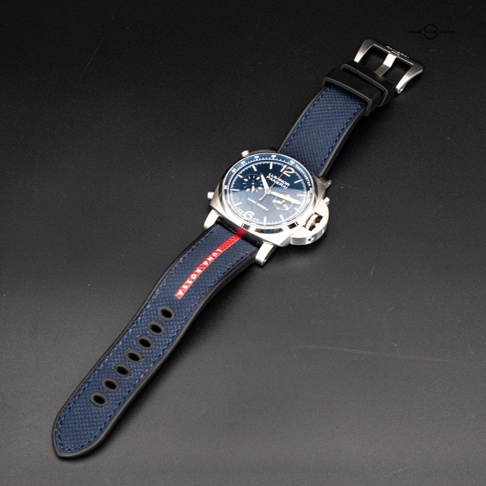 Panerai Luminor Chrono Luna Rossa 44mm, Ref. PAM01303 with B&P - Image 13