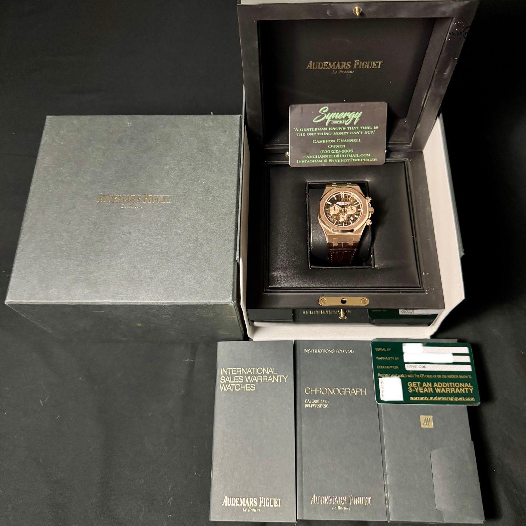 Audemars Piguet Royal Oak Chronograph Chocolate - Image 8