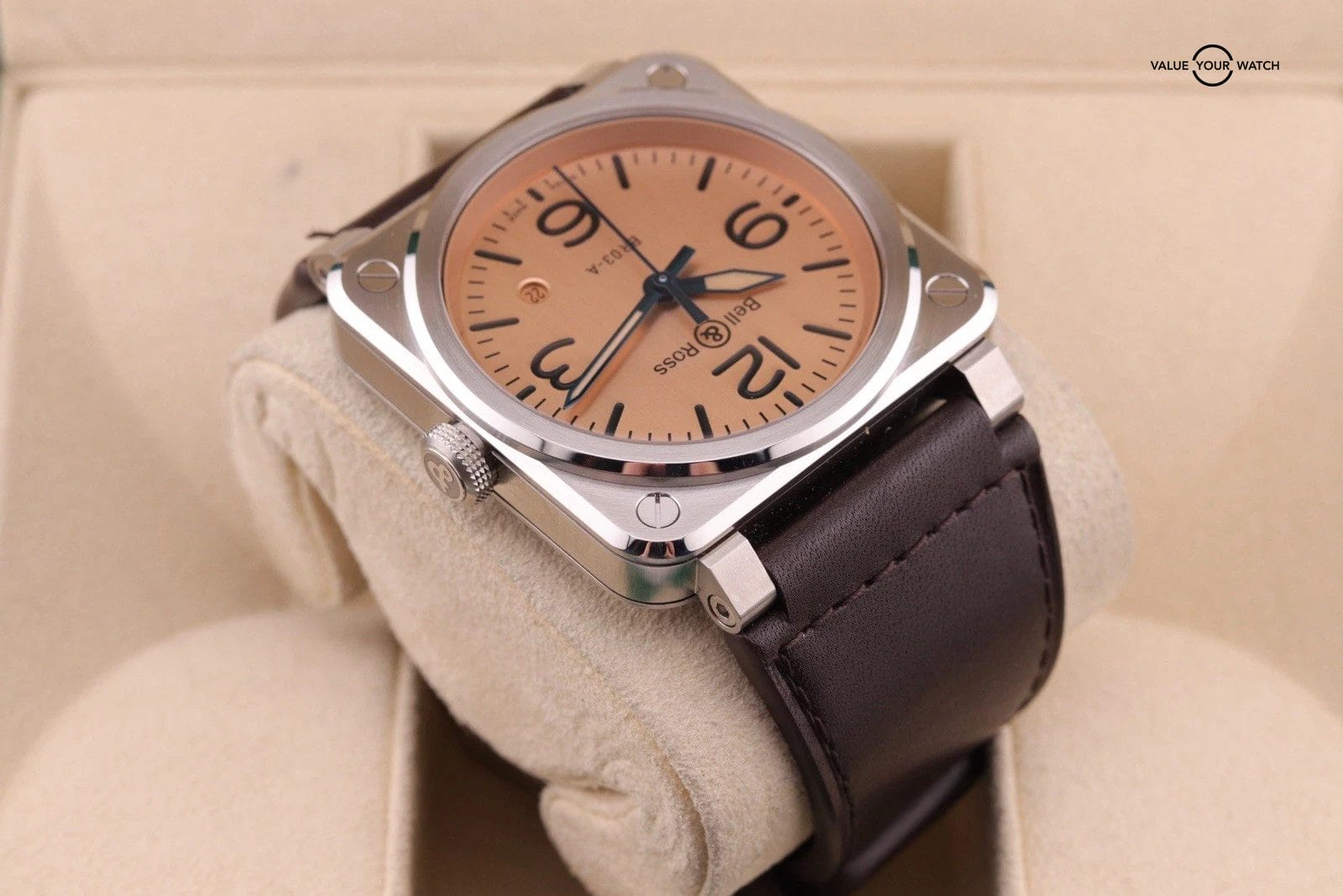 2024 Bell & Ross Automatic Watch BR-03-A Copper Dial 41mm Full Set - Image 8