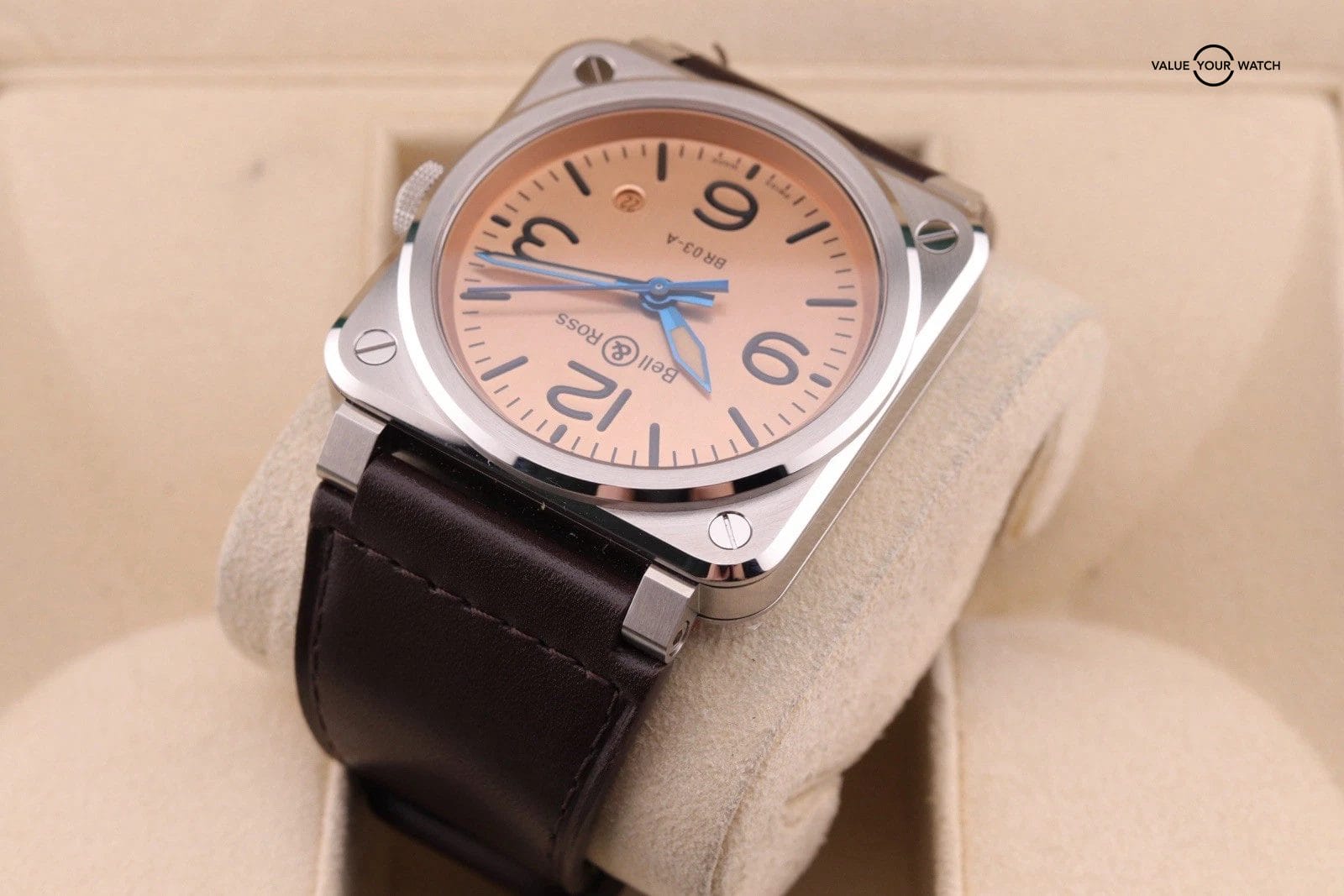 2024 Bell & Ross Automatic Watch BR-03-A Copper Dial 41mm Full Set - Image 9