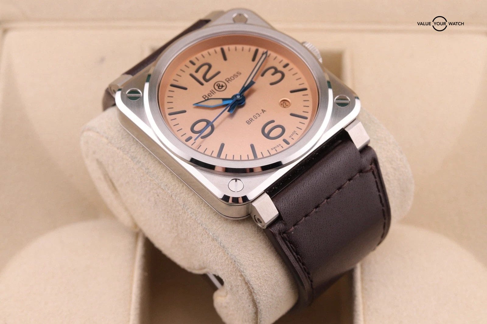 2024 Bell & Ross Automatic Watch BR-03-A Copper Dial 41mm Full Set - Image 10