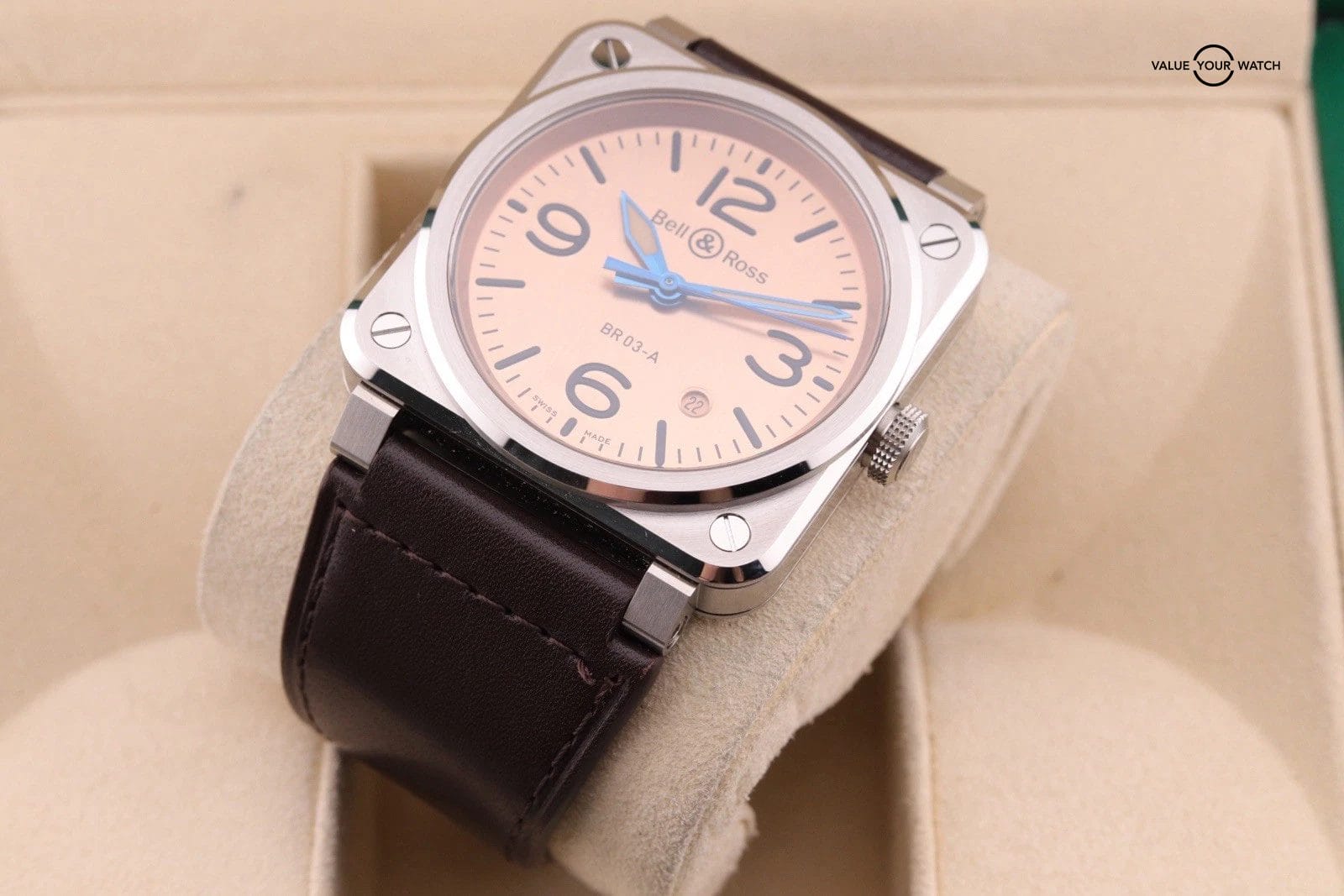 2024 Bell & Ross Automatic Watch BR-03-A Copper Dial 41mm Full Set - Image 11