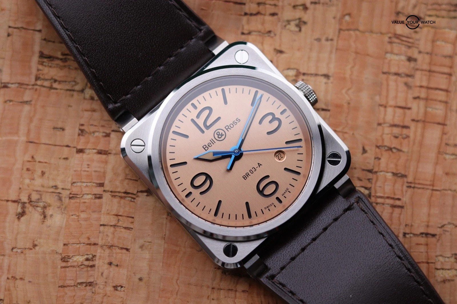 2024 Bell & Ross Automatic Watch BR-03-A Copper Dial 41mm Full Set - Image 14