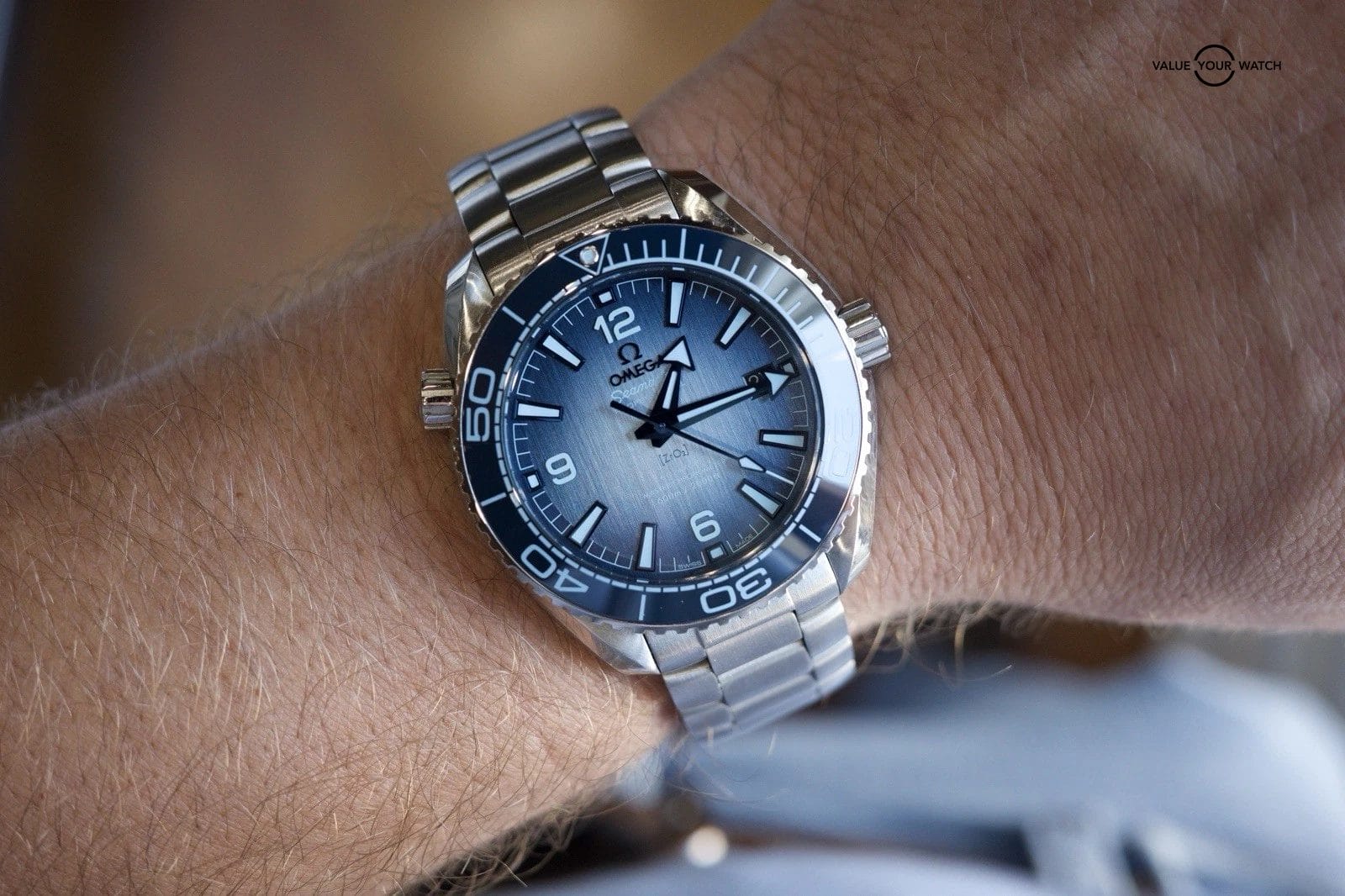 Omega Seamaster Planet Ocean Summer Blue 39.5mm 215.30.40.20.03.002 2024 Set - Image 4