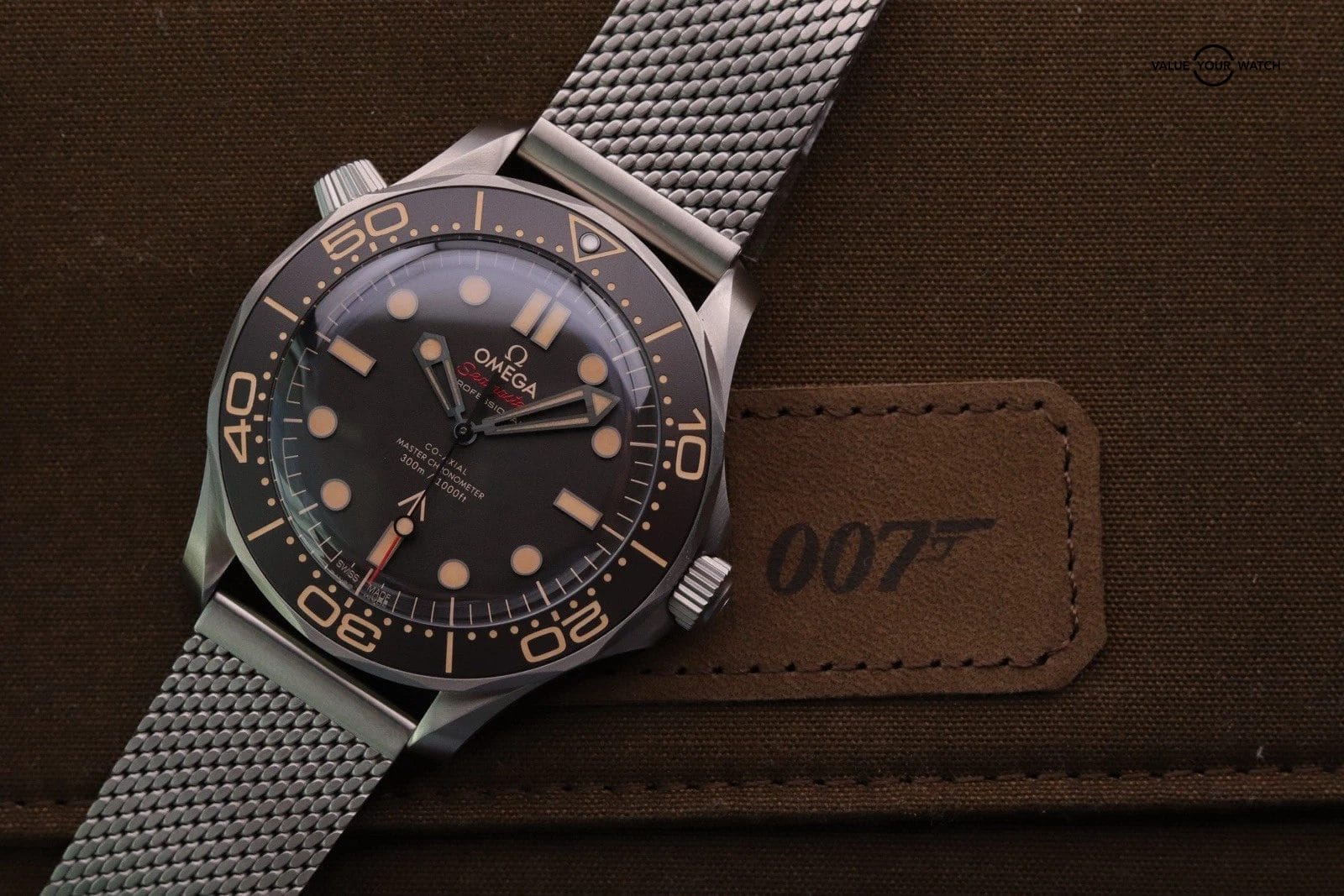 NEW OMEGA Seamaster Diver 300M 007 No Time To Die - 210.90.42.20.01.001 NTTD