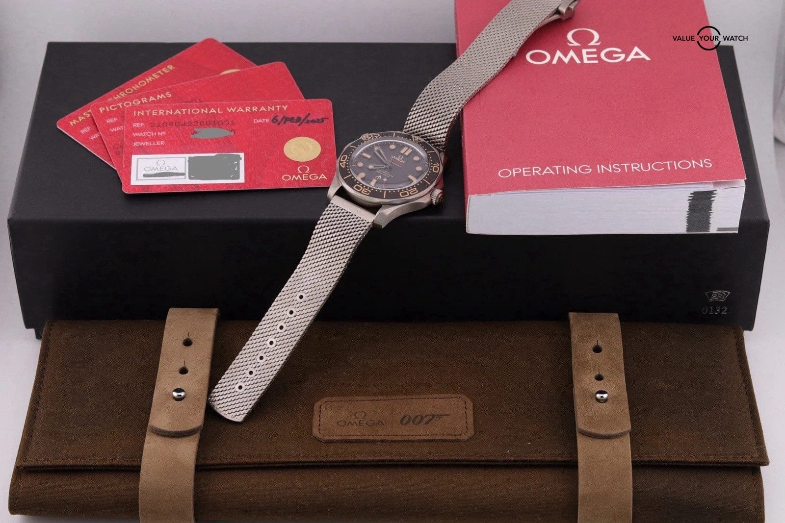 NEW OMEGA Seamaster Diver 300M 007 No Time To Die - 210.90.42.20.01.001 NTTD - Image 3