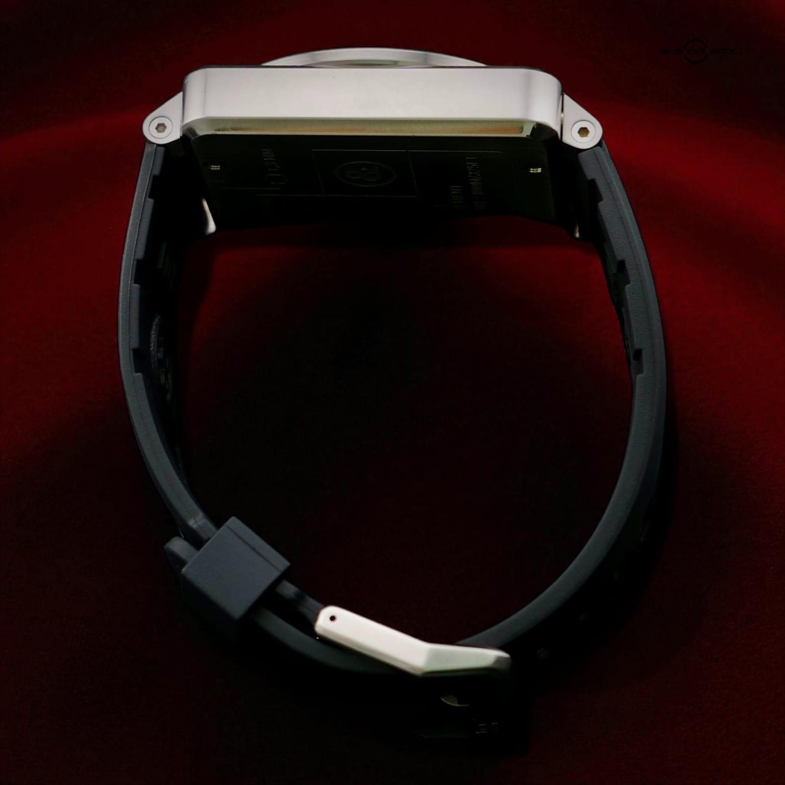 Bell & Ross BR 01-96 Grande Date 46mm | Opaline White Dial | B&R Strap & Buckle - Image 8