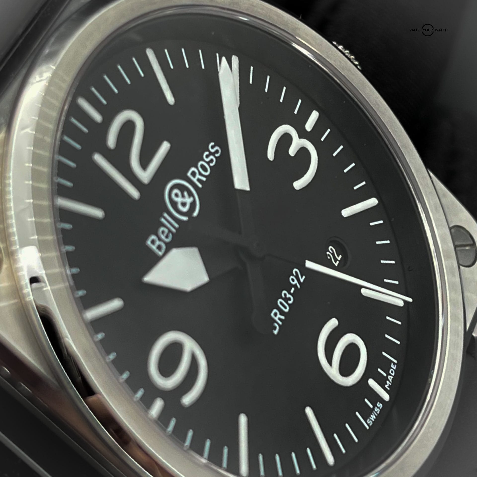 Bell & Ross BR 03-92-BLC-ST - 42MM - Black Dial - Image 8