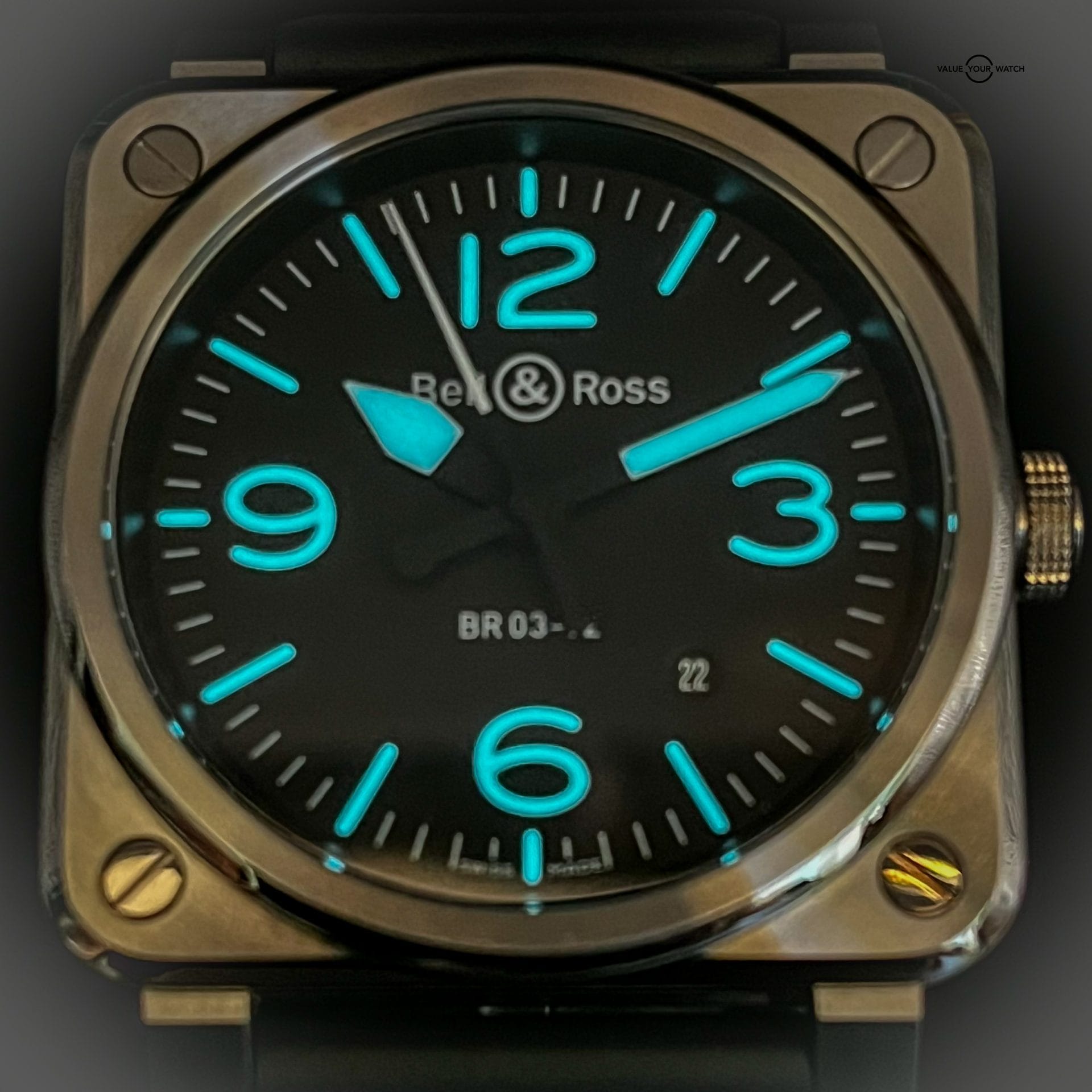 Bell & Ross BR 03-92-BLC-ST - 42MM - Black Dial - Image 12