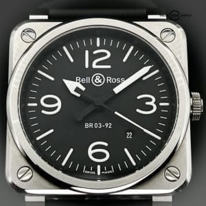 Bell & Ross BR 03-92-BLC-ST – 42MM – Black Dial