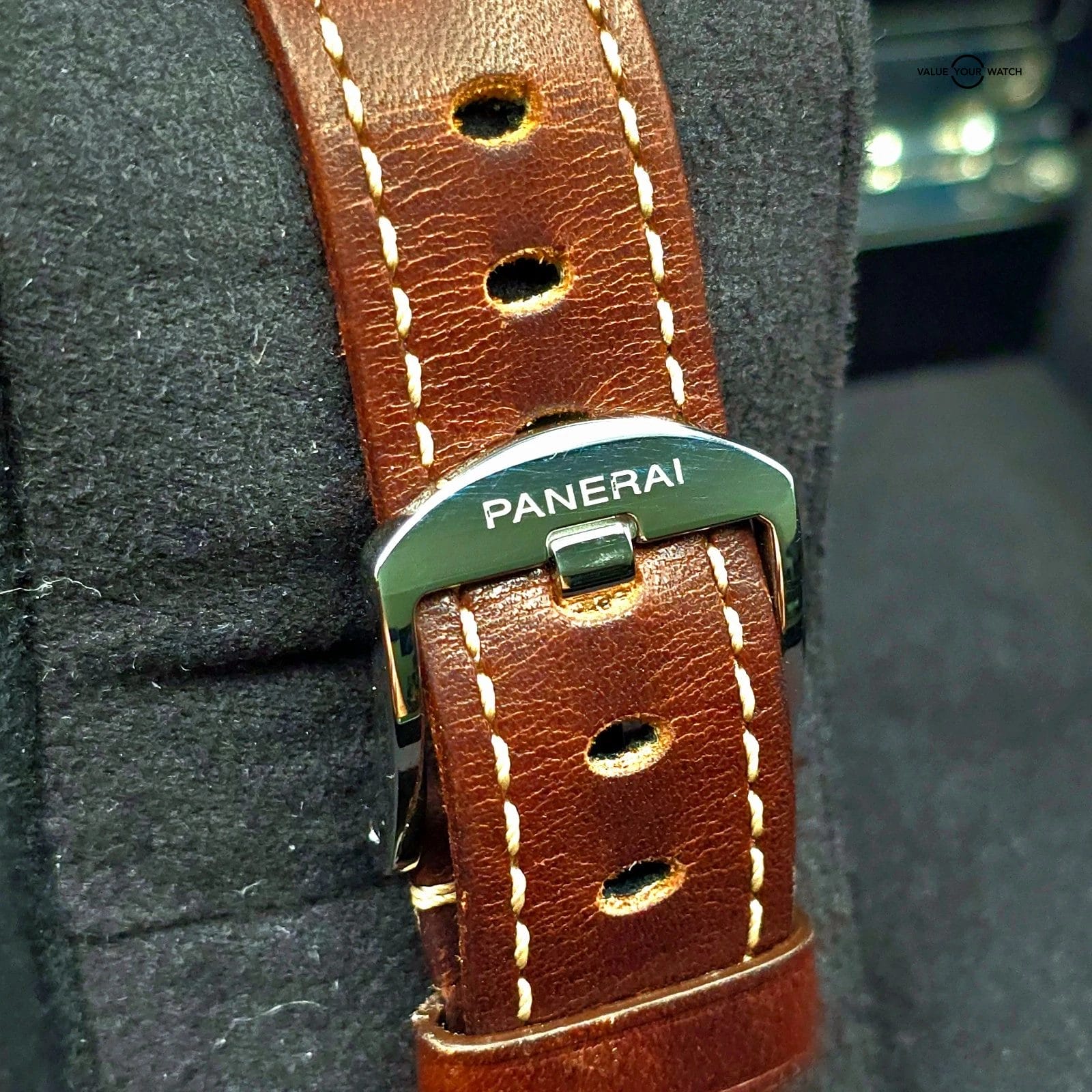 Panerai Luminor Due white dial, 42mm steel case, thin profile PAM01046 PAM 1046 - Image 6