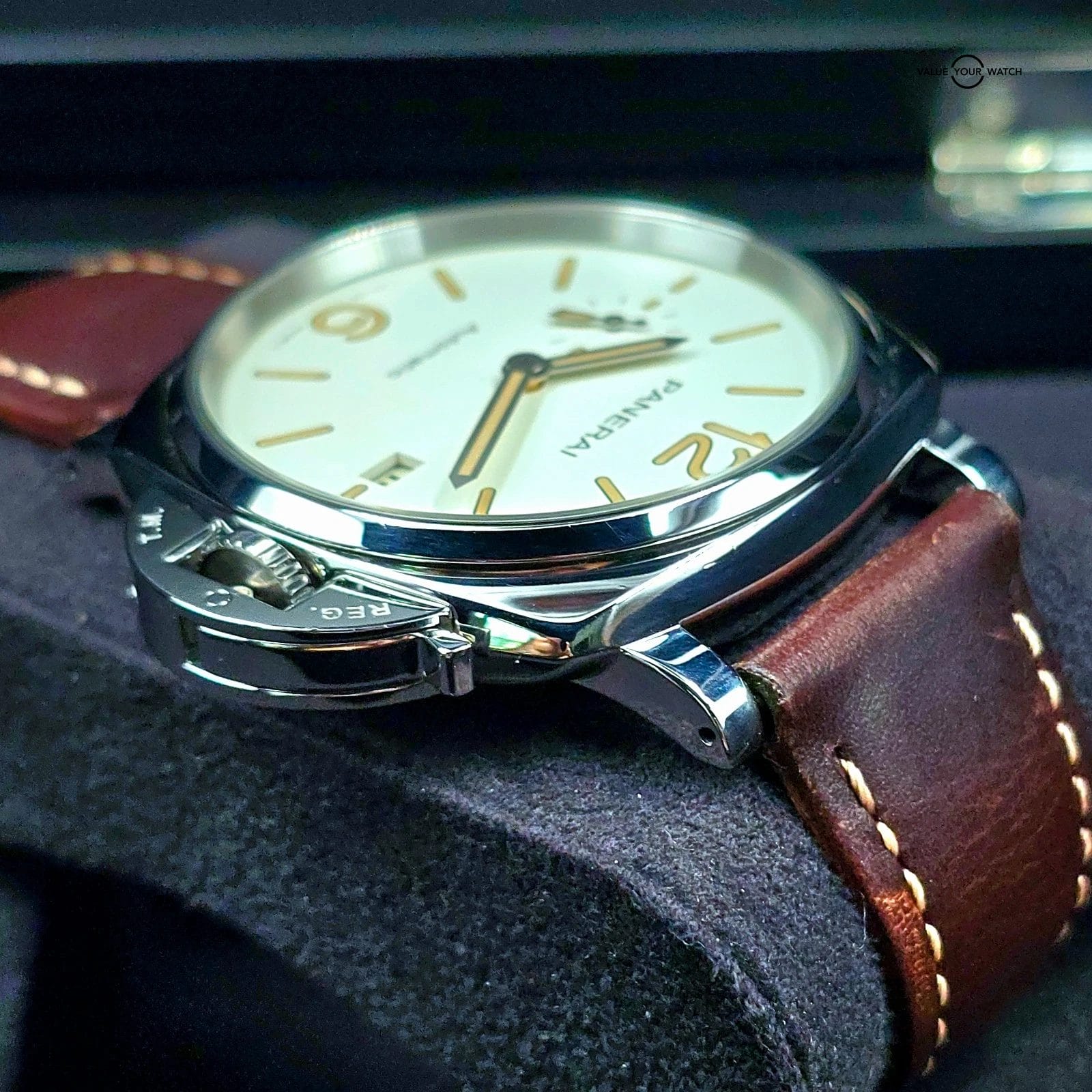 Panerai Luminor Due white dial, 42mm steel case, thin profile PAM01046 PAM 1046 - Image 8