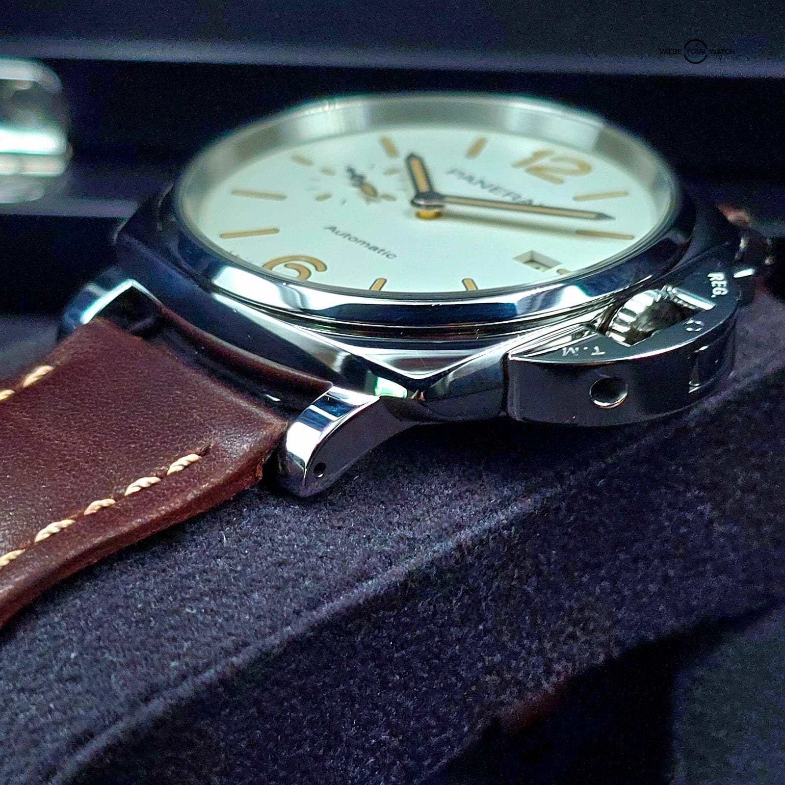 Panerai Luminor Due white dial, 42mm steel case, thin profile PAM01046 PAM 1046 - Image 9