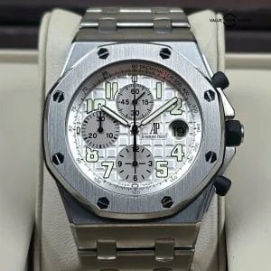 Audemars Piguet Royal Oak Offshore Chronograph in 42mm Titanium, ref 25721Ti