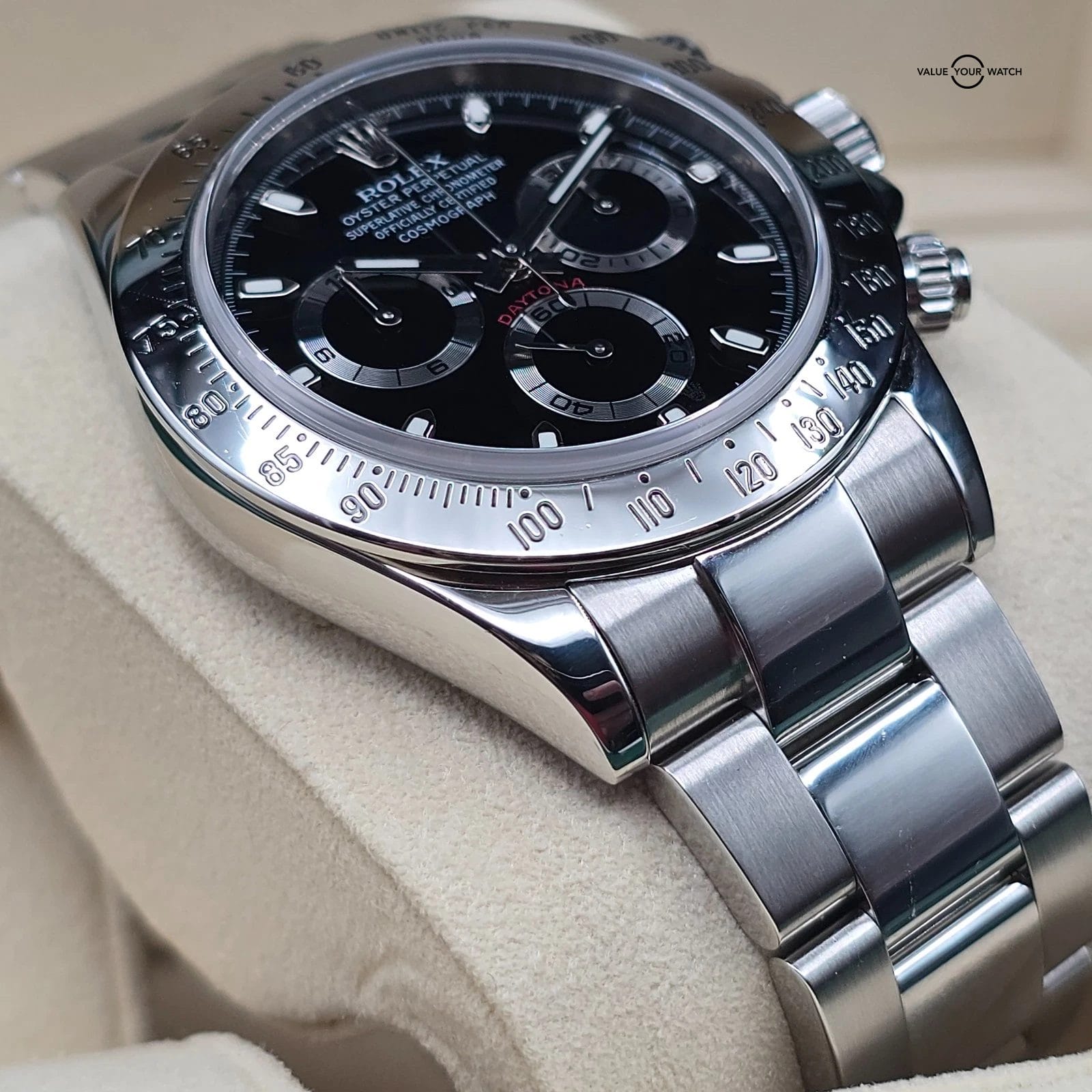 Rolex Daytona Black Dial in Steel, pre-ceramic full set and RSC Serviced! 116520 - Image 3